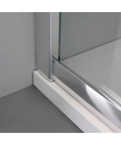 BOX DOCCIA "SOLE" CROMATO, 70X90X185 CM